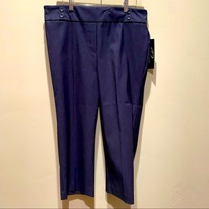 NWT Rekucci Blue Crop Pants
